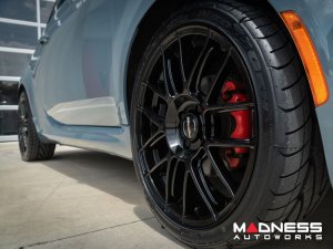 FIAT 500 Custom Wheels - 9esse - Fondmetal - Matte Black - 17" 